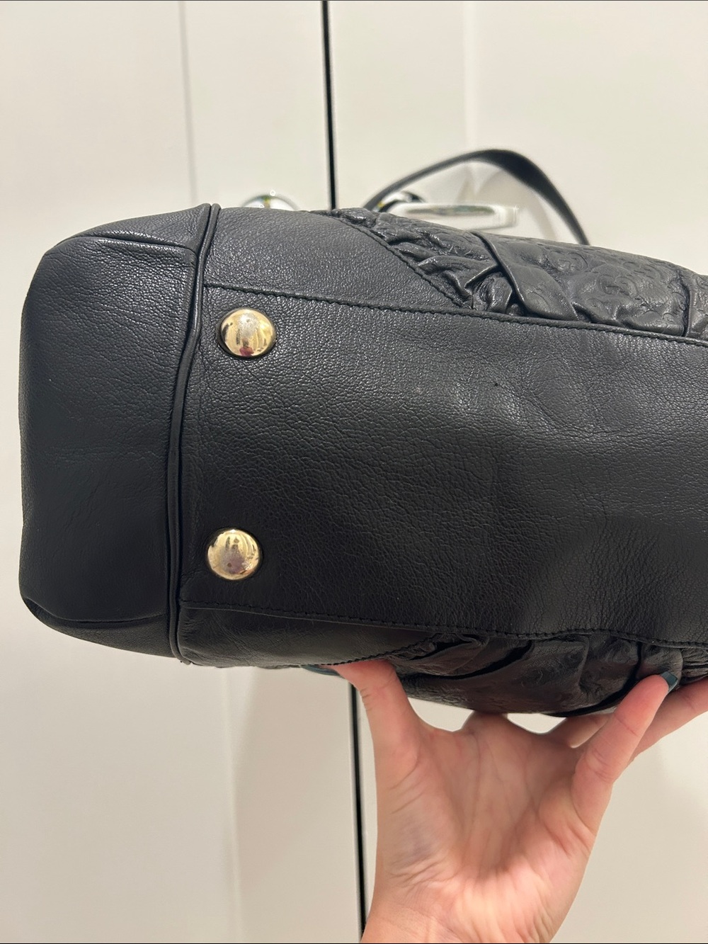 Gucci Full Moon Tote in Guccissima Leather - Picture 10 of 17